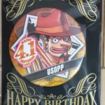 ジャンショバースデー缶バッジ2020年4月