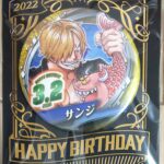 ジャンショバースデー缶バッジ2022年3月