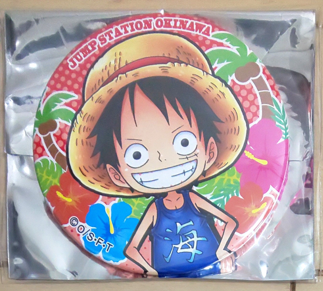 ジャンプフェスタ2015 ONEPIECE クランチチョコ 缶バッジ ジャンプフェスタ2015 ONEPIECE クランチチョコ 缶バッジ