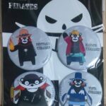 麦わらストア くまもんコラボ缶バッジ 2015