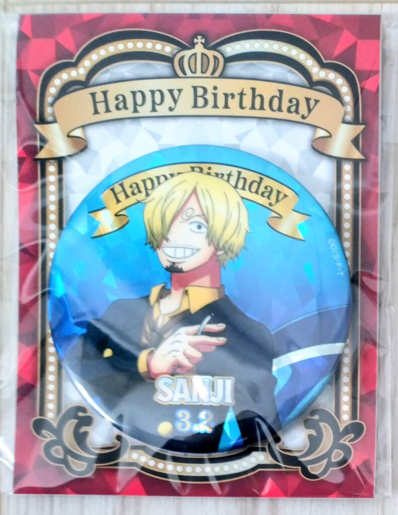 麦ストバースデー缶バッジ2025年3月