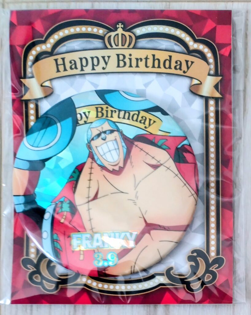 麦ストバースデー缶バッジ2025年3月