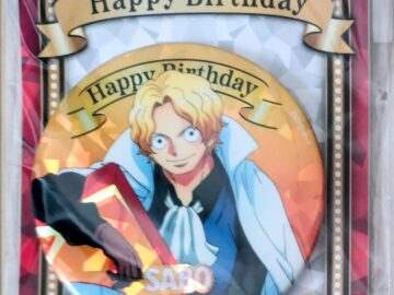 麦ストバースデー缶バッジ2025年3月