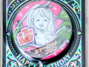 ジャンショバースデー缶バッジ2025年6月