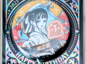 ジャンショバースデー缶バッジ2025年9月