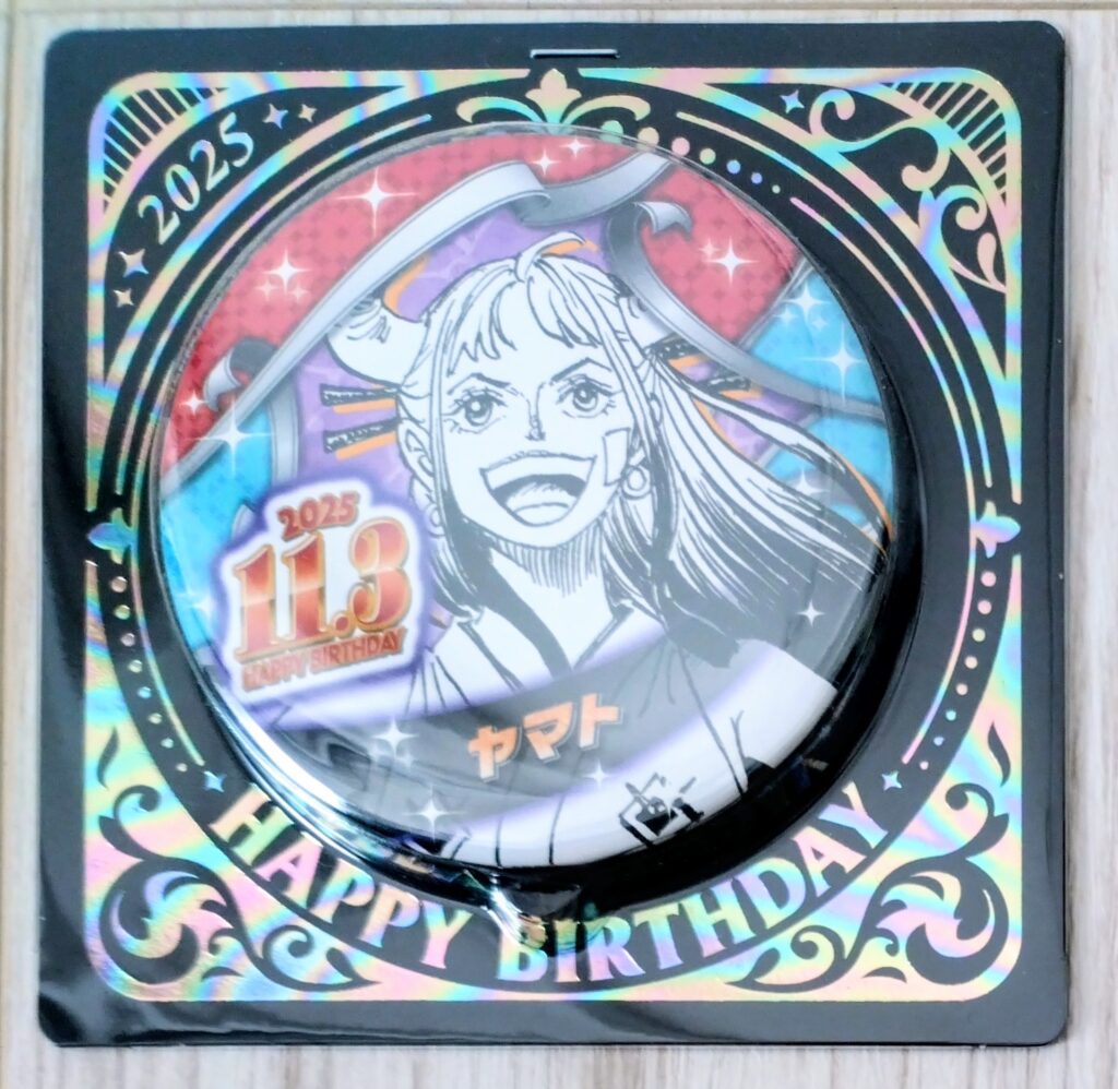 ジャンショバースデー缶バッジ2025年11月