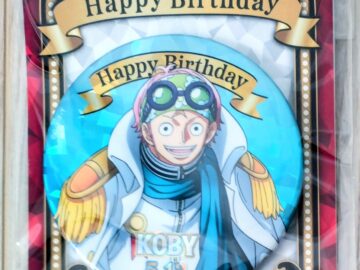 麦ストバースデー缶バッジ2025年5月