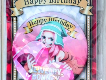 麦ストバースデー缶バッジ2025年9月