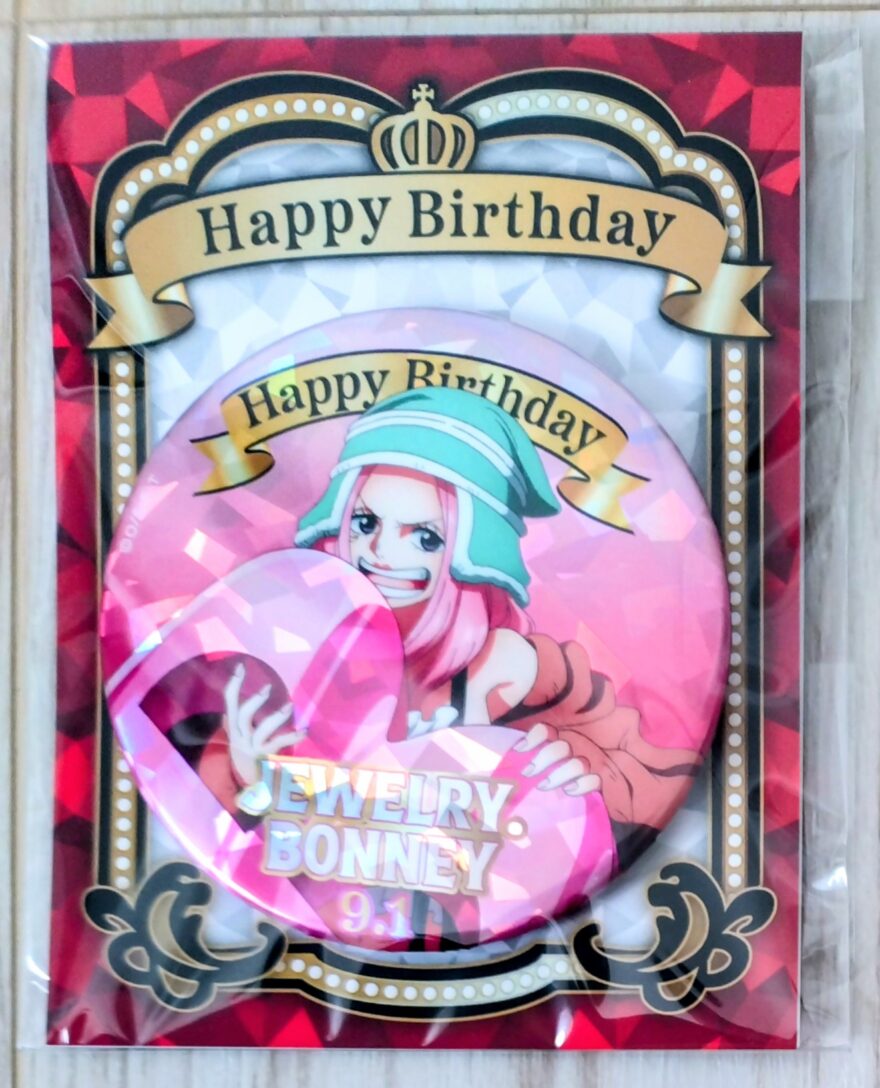 麦ストバースデー缶バッジ2025年9月