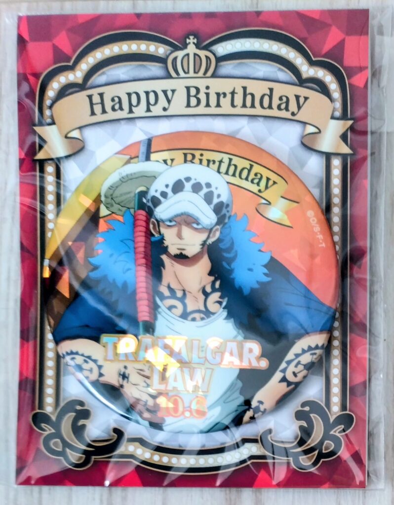 麦ストバースデー缶バッジ2025年10月