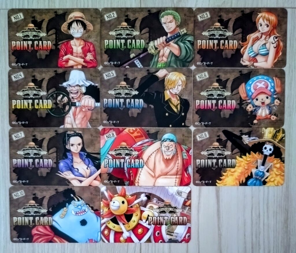 麦わらストアポイントカード