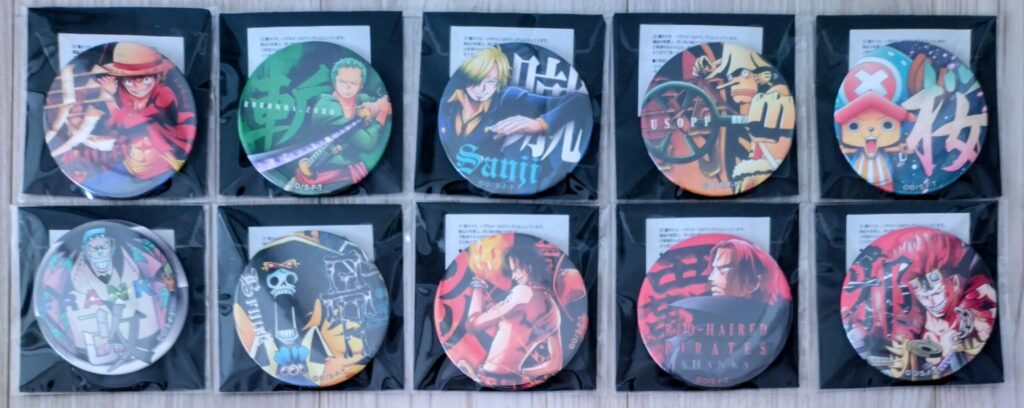 輩缶バッジ第1弾