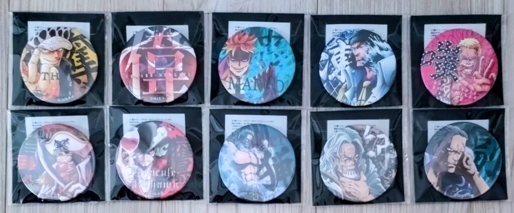 輩缶バッジ第1弾