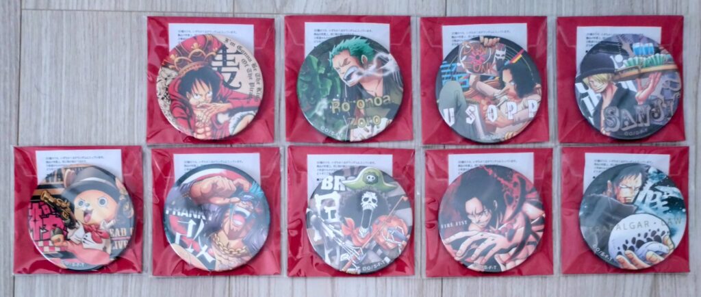 輩缶バッジ第2弾RED