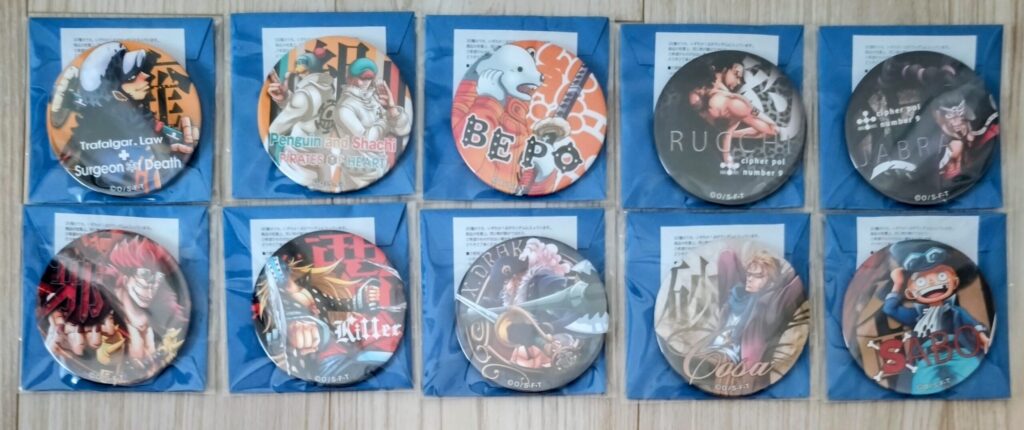 輩缶バッジ第3弾BLUE