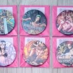 輩缶バッジ第5弾PINK&GOLD