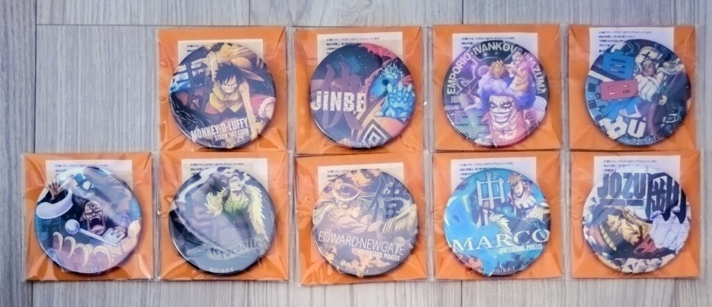 輩缶バッジ第6弾FIRE