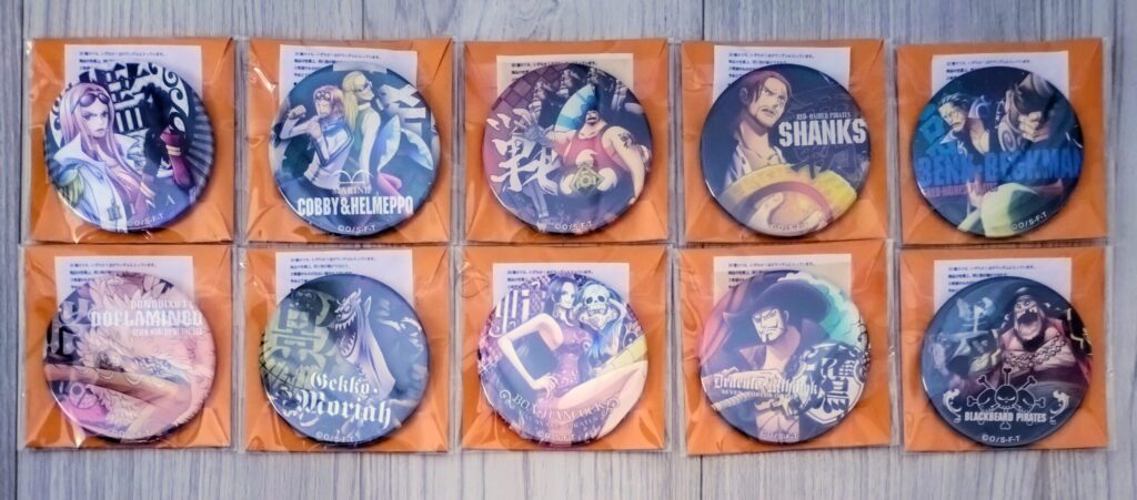 輩缶バッジ第6弾FIRE