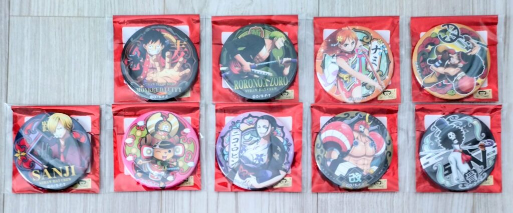 輩缶バッジ第22弾ワノ国弐