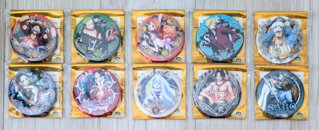 輩缶バッジ第24弾WORLD