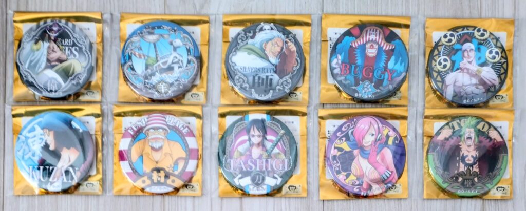 輩缶バッジ第24弾WORLD