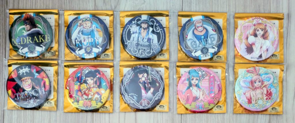 輩缶バッジ第24弾WORLD