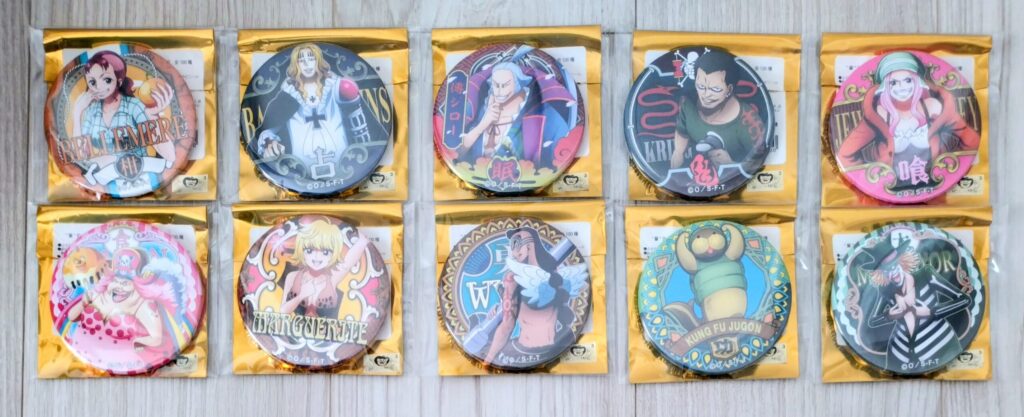 輩缶バッジ第24弾WORLD