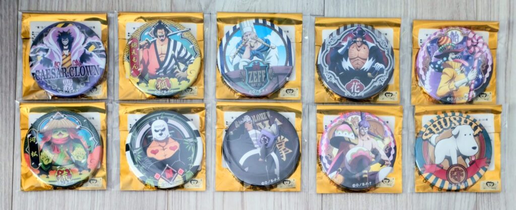 輩缶バッジ第24弾WORLD