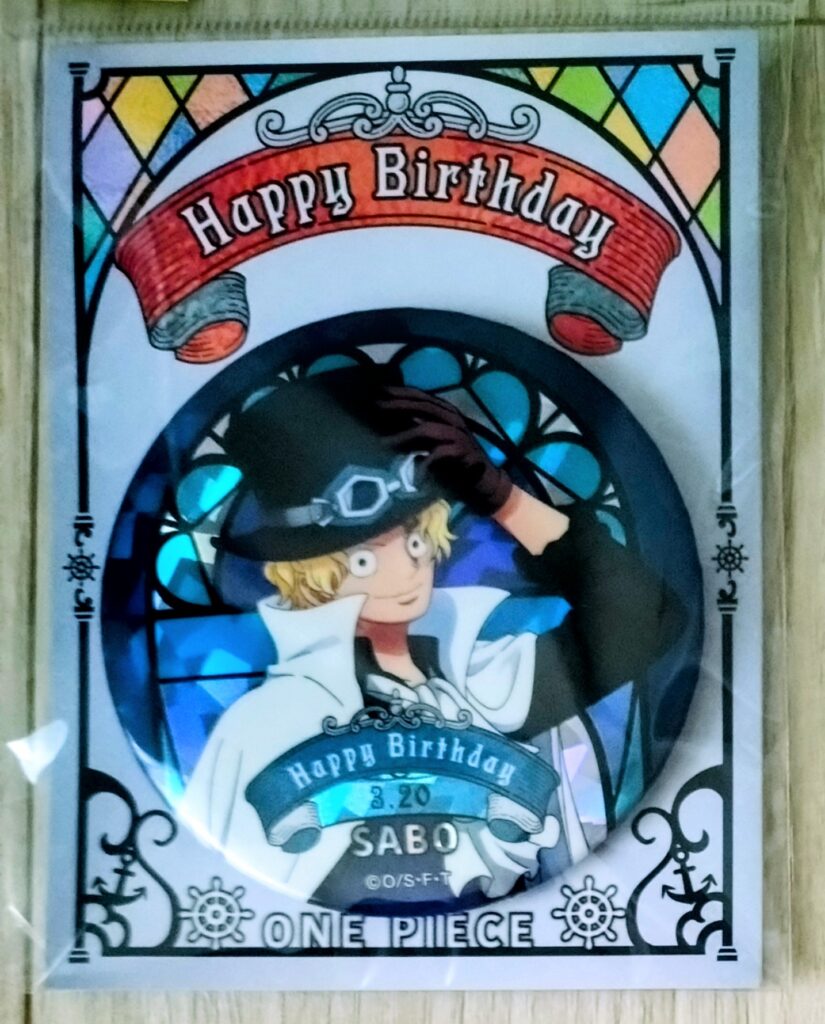 麦ストバースデー缶バッジ2026年3月