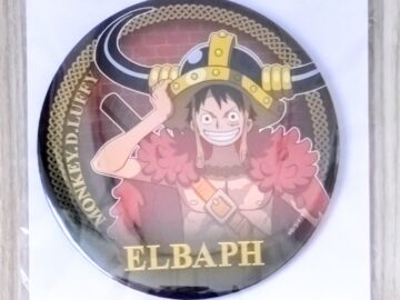 麦わらストアELBAPHビッグ缶バッジ2026