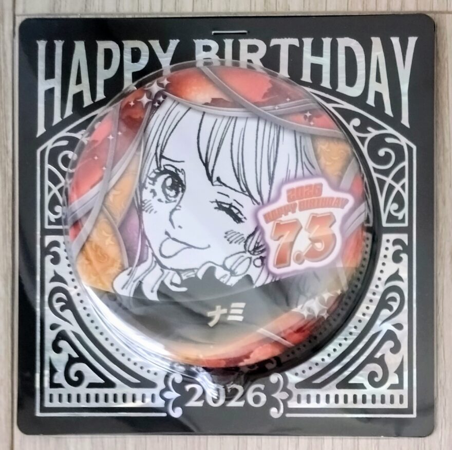ジャンショバースデー缶バッジ2026年7月