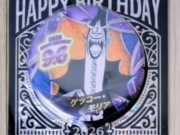 ジャンショバースデー缶バッジ2026年9月